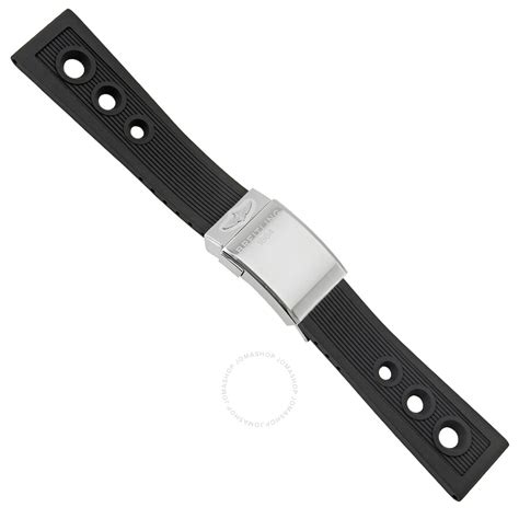 breitling accessori|rubber strap for breitling.